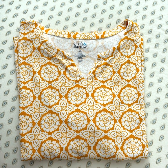 CROFT & BARROW BUNDLE of 3 Assorted Women’s Tops in Size XXL - Picture 2 of 12